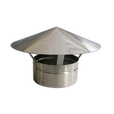 Imagem de Churrasqueira Completa I304 3Dutos 2 Curvas Suporte Fundo