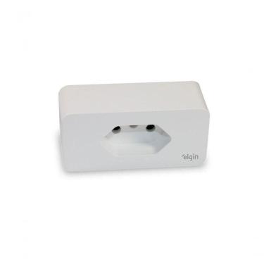 Imagem de Plugue De Tomada Inteligente Wifi 10a Bivolt Branco 48plugwifi10