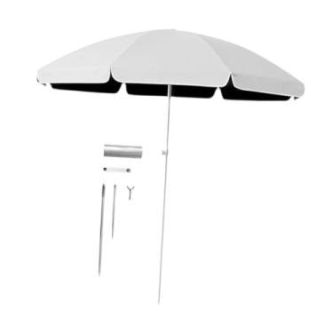 Imagem de Bothyi Guarda- para área externa, toldo para, guarda- portátil, resistente e fácil de transportar para jardim, para gramado de parque, Branco