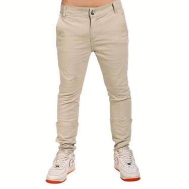 Imagem de Calça Sarja Social Masculino Infantil de Menino Alfaiataria - EwG, Beg