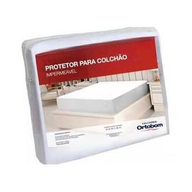 Imagem de Protetor Colchão Impermeável Ortobom Queen 2,00x1,60x30 Alt Cor Branco
