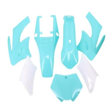 Imagem de QccHieUs Kits de Carenagem de para-lama Substitui Acessórios de Desempenho Premium Fáceis de Instalar Peças de Reposição, Azul