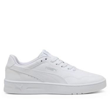 Imagem de Tênis Feminino Puma Court Lally Branco, Branco, 38