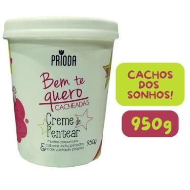 Imagem de Creme de Pentear para Cacheados PRIODA Bem te quero 950g Cachos dos so