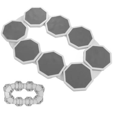 Imagem de Plataforma Giratoria Bandeja 360 Graus Pratos Mesa de Jantar Restauran