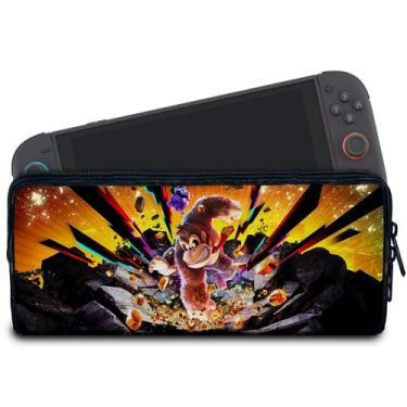 Imagem de Case Para Nintendo Switch 2 Bolsa Estojo - Donkey Kong Bananza - Pop A