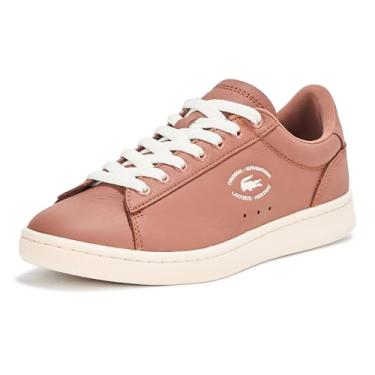 Imagem de Lacoste Tênis feminino Carnaby Set, marrom/branco, 36