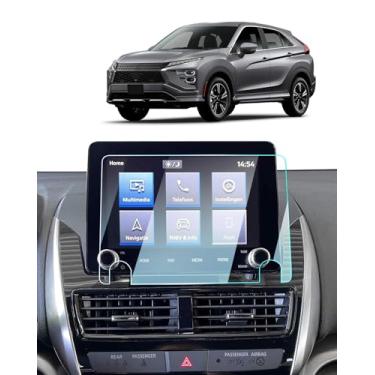 Imagem de 2022-2025 Mitsubishi Eclipse Cross Protetor de tela para Eclipse Cross (SE/SEL/LE/Ralliart) Película sensível ao toque de 8 polegadas 2025 Acessórios Eclipse Cross 9H Capa de proteção de vidro