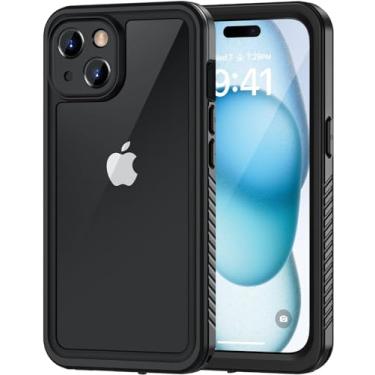 Imagem de Capa Capinha A Prova D�gua Para iPhone 15, 15 Plus, 15 Pro e 15 Pro Max Case Anti Impacto Shockproof (iPhone 15 Normal)