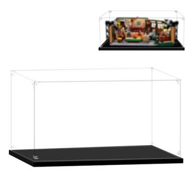 Imagem de LILIKAKA Vitrine De Acrílico Para Lego 21319 Friends Central Perk, 34 X 25 15 Cm (13,4 9,8 5,9 Polegadas), Proteja Seus Itens Colecionáveis Da Poeira Com Uma Transparente