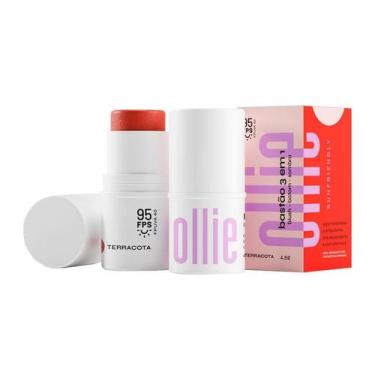 Imagem de Bastão 3 em 1 Ollie Blush, Batom e Sombra FPS95 Cor Terracota 4,5g
