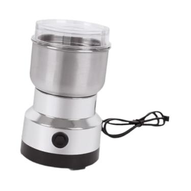 Imagem de IEUDNS Máquina de moer grãos de café e pimenta, fácil de transportar, multifuncional, automática, moedor de grãos para cozinha, escritório, milho
