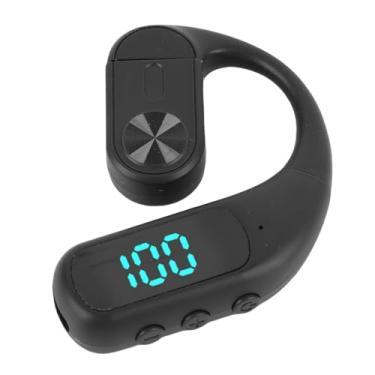 Imagem de Sanpyl Fones de Ouvido Sem Fio Bluetooth de Orelha única, V5.5 Fones de Ouvido Abertos Sem Fio Com Lóbulos e Ruídos Ocultando Microfone, Leve e Baixa Latência (Preto)