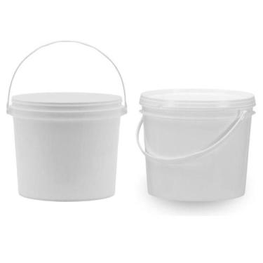 Imagem de Balde Branco Com Alça 50 Pçs - Nastripack