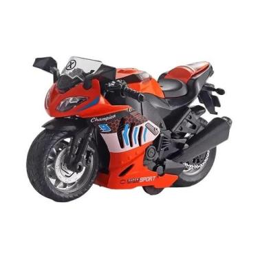Imagem de Modelo De Brinquedo De Motocicleta Kawasaki Em Escala 1:12 Com Som, Lu
