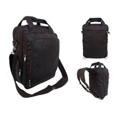 Imagem de Bolsa Pasta Tiracolo Transversal Notebook 14 Pol Resistente  - CDP, Ma