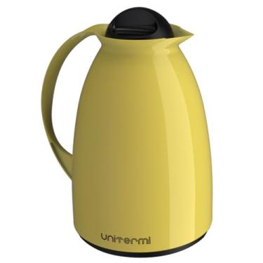 Imagem de Garrafa Térmica 650ml Florença Unitermi Café Leite Chá Água Tereré Chimarrão (AMARELO)