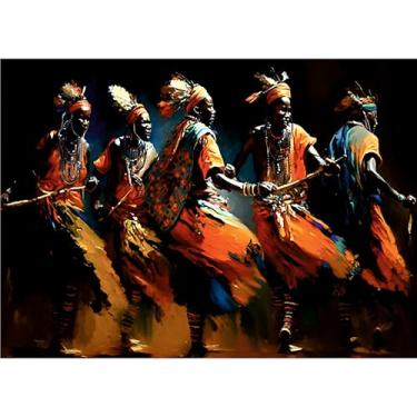 Imagem de Papéis de arroz Maasai Dancers, 29 x 40,6 cm (1 peça) - Arte de decoupage para pôsteres, móveis e artesanato, decoupage por CRAFT KREATIVELY