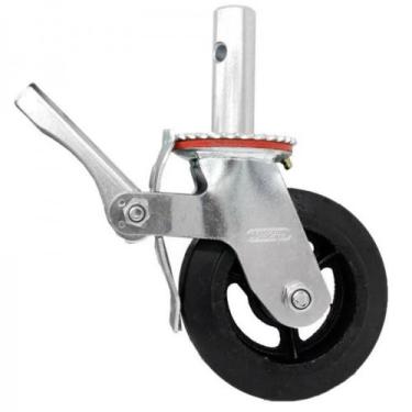 Imagem de Rodizio para Andaimes com Roda de Borracha 150mm - SCHIOPPA