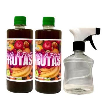 Imagem de Fertilizante Para Frutíferas Pronto pra Uso - 500ml - 2 unidades + bor