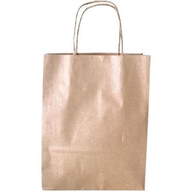 Imagem de Sacola para Presente KRAFT M 25,5X19,5X8CM PCT.C/10 - Gala Embalagens