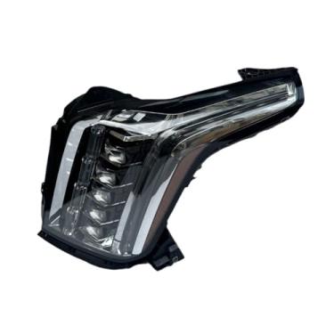 Imagem de Lâmpada esquerda direita LED luz diurna frontal LED conjunto de farol lâmpada de canto ampla compatível com ESCALADE 2015-2020 84216044 (direita)