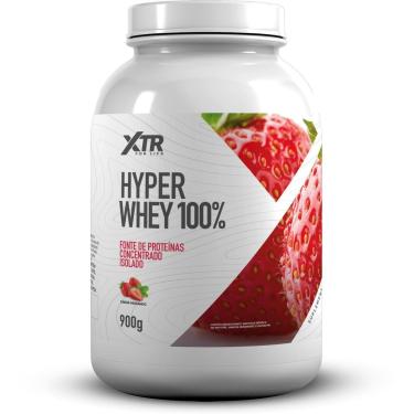 Imagem de HYPER WHEY 100 900g MORANGO XTR For Life-Unissex