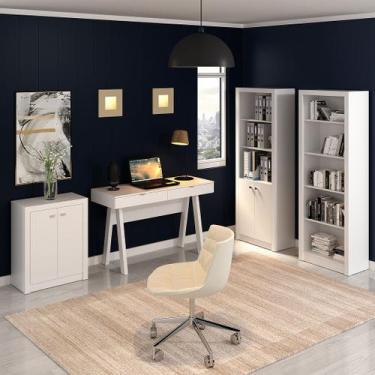Imagem de Conjunto de Escritório com Balcão, Estante , Armário e Escrivaninha Ca