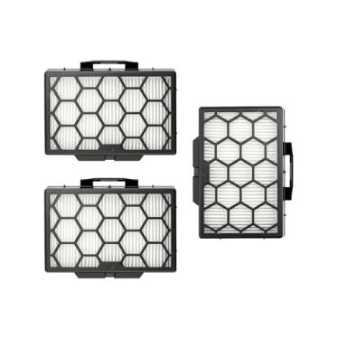 Imagem de Nispira Kit de substituição de filtro HEPA XHPCZ350 compatível com aspirador de pó Shark CV100 CZ250 CZ500, 3 pacotes