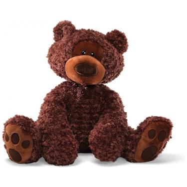 Imagem de Pelúcia Urso Jumbo Philbin para Crianças Maiores de 1 Ano, GUND 4034055, Marrom