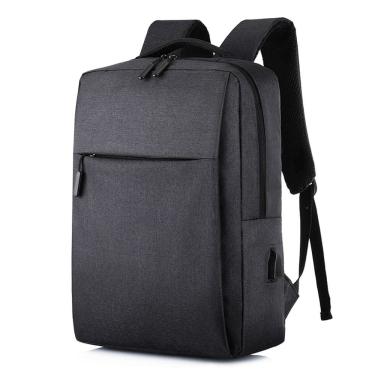 Imagem de Mochila impermeável para laptop 32L com porta USB cinza 44x31x5cm