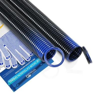 Imagem de Par de molas de extensão de porta de garagem pesadas de 63,5 kg YoTool