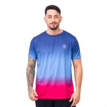 Imagem de Camisa Dry Fit Academia Treino Masculina Com Proteção Uv B64 - Bolldor