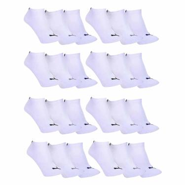 Imagem de Kit 24 Pares de Meia Puma Sapatilha Esportiva