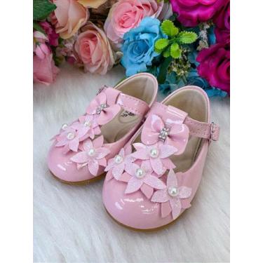 Imagem de Sapatilha Doce Pe Baby Rosa para Bebê - Conforto e Estilo, Pastel pink