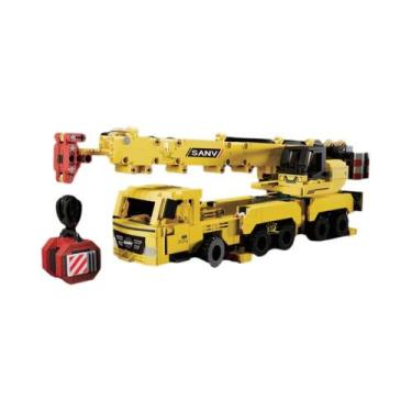 Imagem de Conjunto De Blocos De Construção De Engenharia Para Crianças, Caminhão