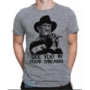 Imagem de Camiseta Freddy Krueger A Hora Do Pesadelo Filme Terror 80s - KING OF 