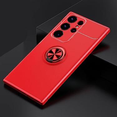 Imagem de Caso de anel de suporte para Samsung S23 Ultra S23 S22 Plus A52 A72 A73 A54 5G S20 FE TPU Soft Silicone Hold Cases, T2, For Note 20 Ultra