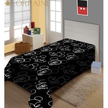 Imagem de Manta Micro Solteiro 200x150 Fun Não Alérgica Mickey Mouse - Jolitex