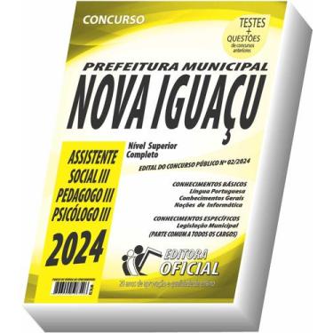 Imagem de Apostila Nova Iguaçu Assistente Social- Pedagogo - Psicólogo - Curso o