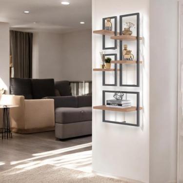 Imagem de Conjunto 5 Prateleiras Industrial Montana - Pleno