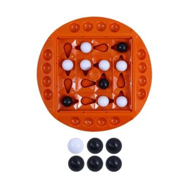 Imagem de JunZheHub Jogo de Lógico Educativo para Desenvolver a Coordenação Fina. Jogo de Tabuleiro com Duas Peças para Crianças E Adultos. Diversão Garanti