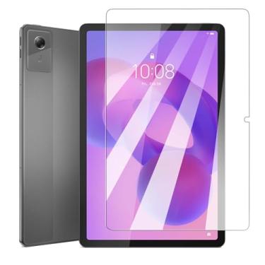 Imagem de KONXISA Pacote com 1 protetor de tela para tablet Lenovo Tab K11 Gen 2, protetor de tela de vidro temperado, película protetora transparente HD antiarranhões e sem bolhas