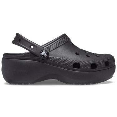 Imagem de Crocs Classic Platform Clog w Black, 35, Black