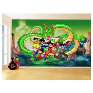 Imagem de Papel De Parede Dragon Ball Goku Vegeta Anime 3,5M Dbz257 - Você Decor