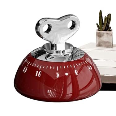 Imagem de Temporizadores para cozinhar – Relógio magnético de cozinha de 60 minutos | Ferramenta de jantar em casa para assar, grelhar, churrasco, treinos, idosos, crianças, chefes profissionais, sala de aula