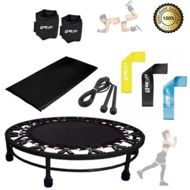 Imagem de Kit Ginástica Com Mini Jump Para Treino Em Casa - Infinity