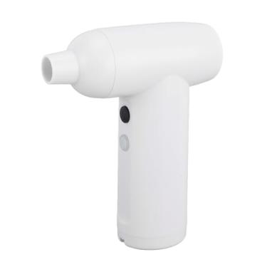 Imagem de Yunir Ventilador Portátil Portátil para Espanador de Ar Elétrico para Acampamento Com Teclado, Soprador Seco a Jato de 110000 RPM para Atividades Ao Ar Livre ABSSize (Branco)