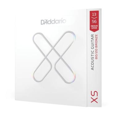 Imagem de Encordoamento Para Violao Aco Revestido 13-56 Tensao Media D'Addario XS 80/20 Bronze XSABR1356