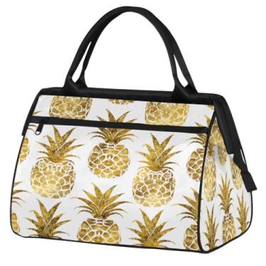 Imagem de Sacola pequena para o dia das bruxas, gato, fantasma, para mulheres, homens, dobrável, para viagem, leve, esportiva, academia, impermeável, bagagem de mão, bolsa de fim de semana para presentes de